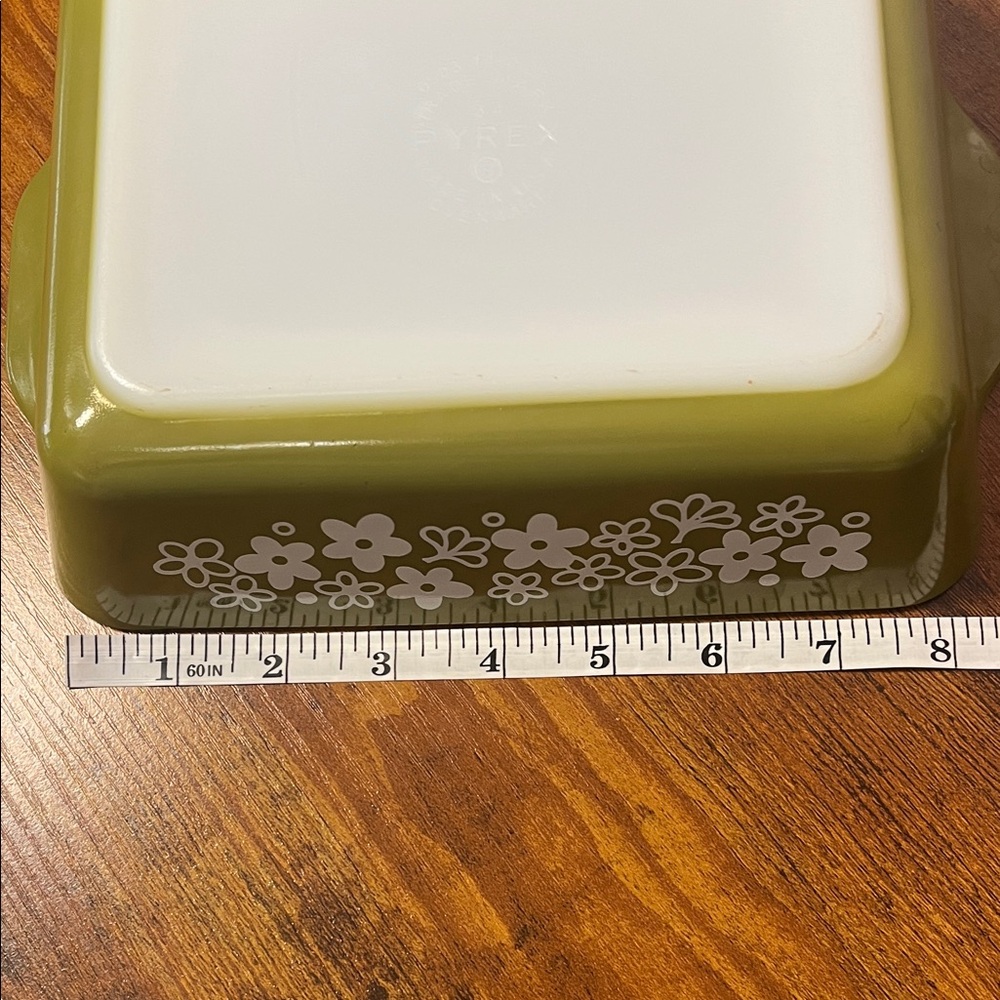 Vintage Pyrex Spring Blossom Crazy Daisy 1 1/2 qt Casserole Dish - Picture 13 of 14